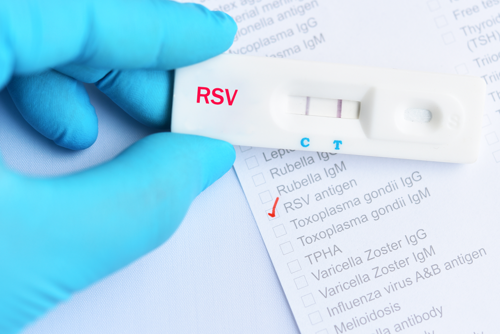 RSV Test - Kinderkrankheit Lunge